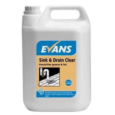 Evans Sink And Drain Clear