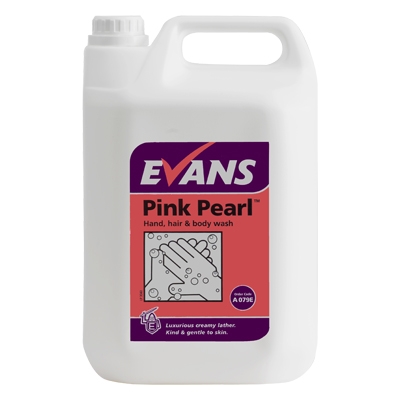 Evans Pink Pearl Hair and Body Wash